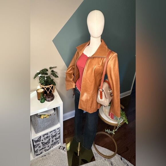 NWT Project Social T Ribbed Red Long Sleeve Top Ruffled Hem Slim Fit Y2K Size M - Picture 14 of 14